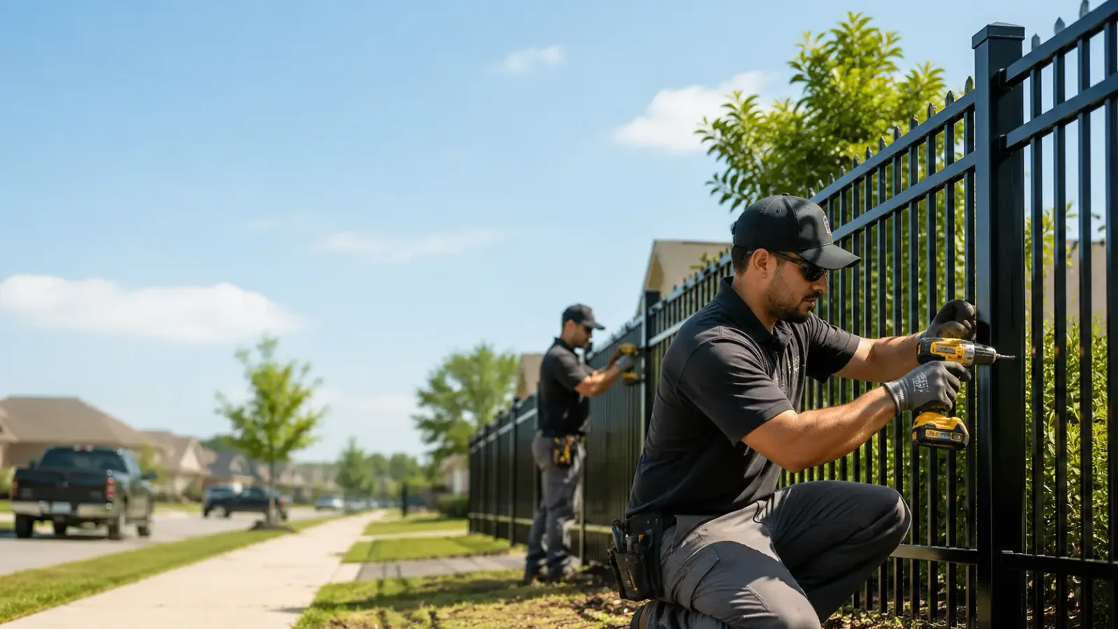 Metal Fence Installation in Fairfield, VA